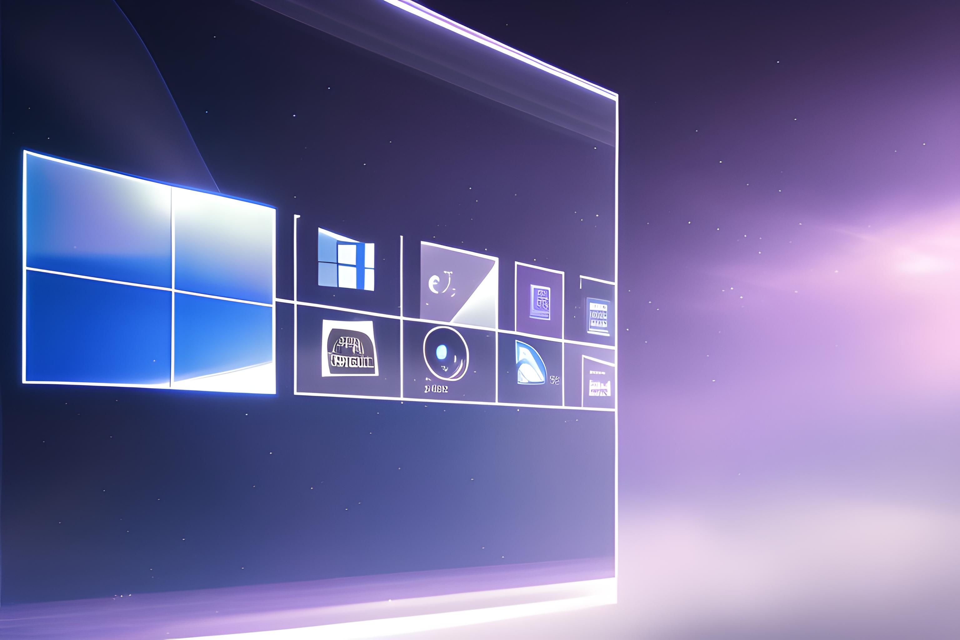 обстрактные обои windows 14 концепт в стле liqid glass

